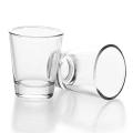 China manufacture supply drinking glass shot cup with different designs