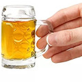 1.35 oz clear shot glass 6 piece set drinking mini mason jar