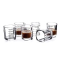 Square shot glass 70ml short wine glass cup