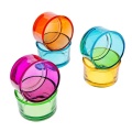 Colored tealight glass votive candle holder centerpieces