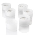 Colored tealight glass votive candle holder centerpieces