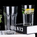 Standard size of hexagon drinking glass cup octagonal beer glass drinking cup